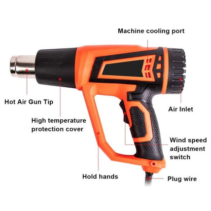 Aparat aer cald electric 2500W 220V temperatura reglabila