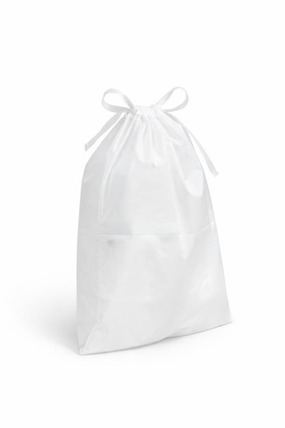 Saci pentru încălțăminte 12 buc, non-woven, albi, 44×32 cm