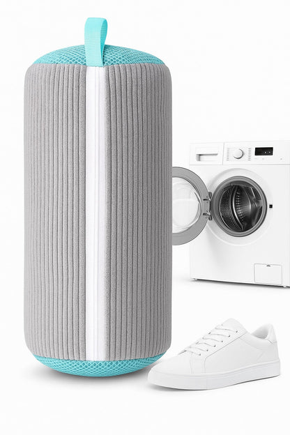 Set 2 Săculeți Spălat Încălțăminte la Mașină 39×19 cm (1+1 GRATIS) – Protecție din Fibră Moale, Reutilizabili