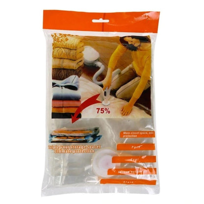 Set 12 Saci de Vidat pentru Haine & Pilote 80x100 cm – Depozitare Vacuum, Reutilizabili, Economie Spațiu 75%