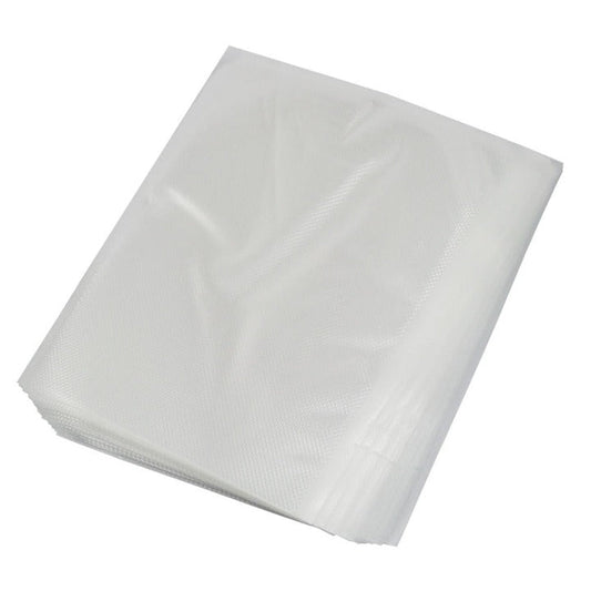 Set 50 Pungi de Vidat Gofrate 20x30 cm, BPA-Free – Groase 100/330 μm, Compatibile cu Orice Aparat Vacuum