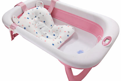 Cadita bebe pliabila cu termometru digital perna baie