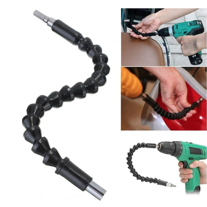 Set extensor flexibil Snake Bit – pentru bormașini, șurubelnițe și biți