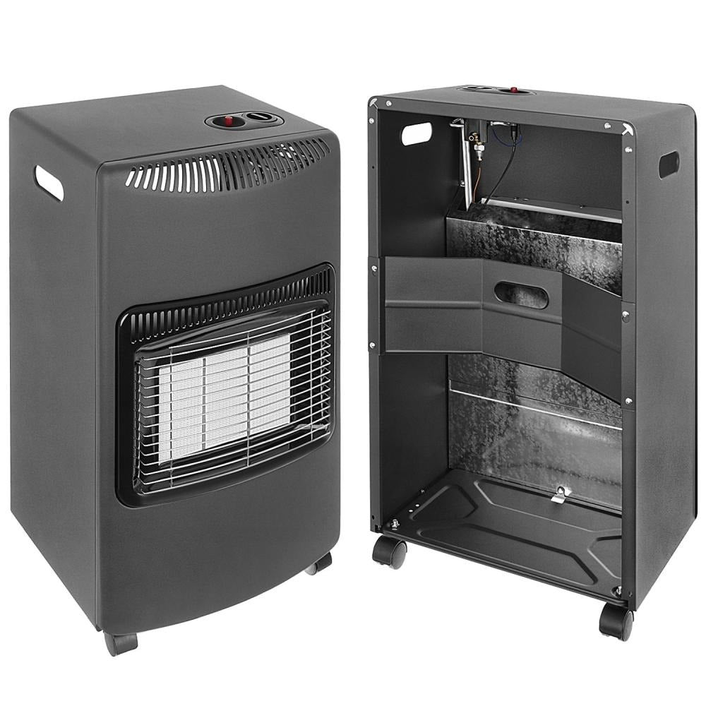 Sobă pe Gaz Portabilă LEIHMANN cu Infraroșu, 3 Trepte, Protecție Răsturnare