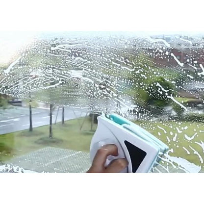 Ștergător magnetic dublu pentru geamuri 5–15 mm – Curățare sigură pe ambele părți