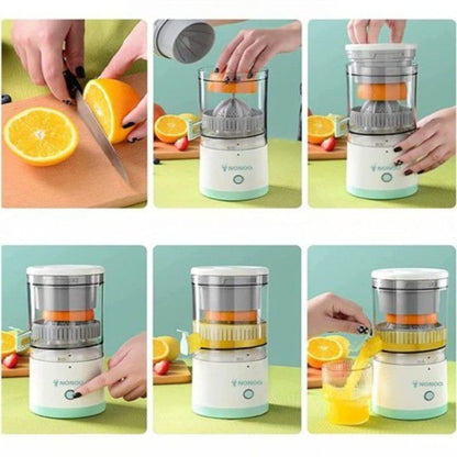 Storcător Electric Citrice Reîncărcabil USB-C, Fără Fir, Portabil, 500ml, 45W