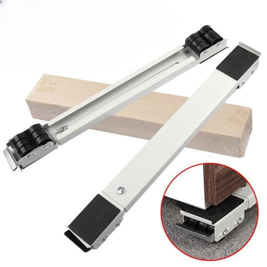 Suport extensibil cu role pentru mutat masina de spalat, frigiderul sau mobila