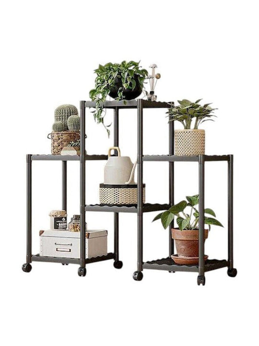 Cărucior Bucătărie cu Roți – Raft Mobil pentru Depozitare