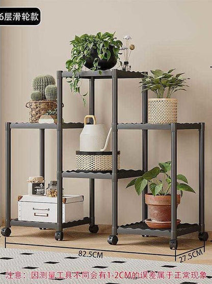 Cărucior Bucătărie cu Roți – Raft Mobil pentru Depozitare