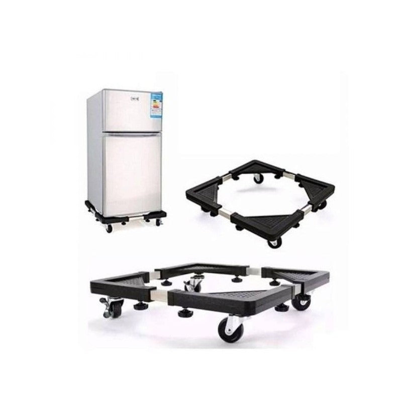 Suport pe roti reglabil pentru aragaz, masina spalat vase si frigider, deschidere maxima 56x56 cm