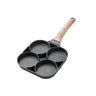 Tigaie antiaderenta 4 compartimente – aliaj aluminiu, Ø32 cm