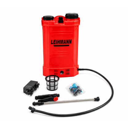 Pompa De Stropit Electrica LEIHMANN 16L – Pulverizare Profesionala Fara Efort Pentru Gradina si Agricultura