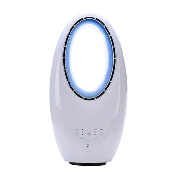 Ventilator și purificator aer Tobi Bladeless – oscilant, LED, telecomandă