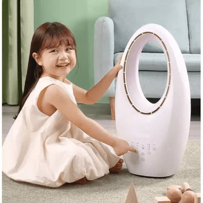 Ventilator și purificator aer Tobi Bladeless – oscilant, LED, telecomandă