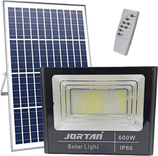 Proiector LED solar 200W 300W 400W 600W IP66 telecomanda 6000K lumina rece exterior